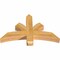 Ekena Millwork Davenport Rough Sawn Timber Gable Bracket, Western Red Cedar, 36"W x 23"H x 4"D x 4"F, 15/12 Pitch GBW036X23X0404DAV00RWR - alternate 4